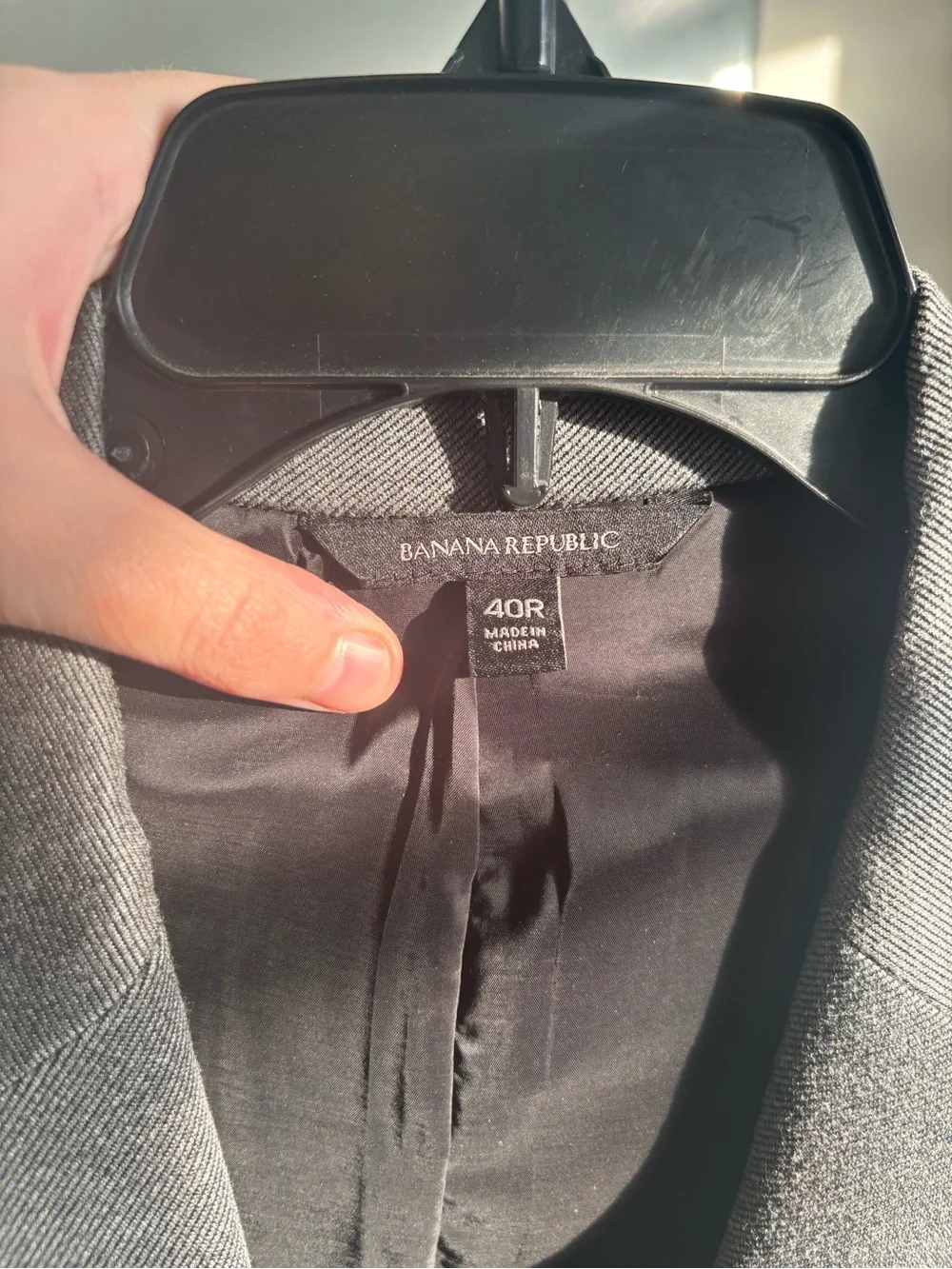 Men’s Banana Republic Grey Jacket Size 40R